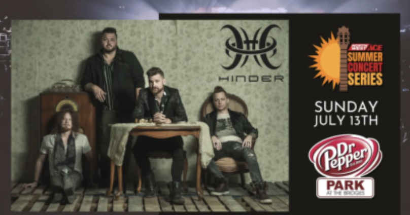 Hinder at Dr Pepper Park